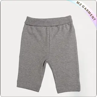 Grey Cover Knee Pants